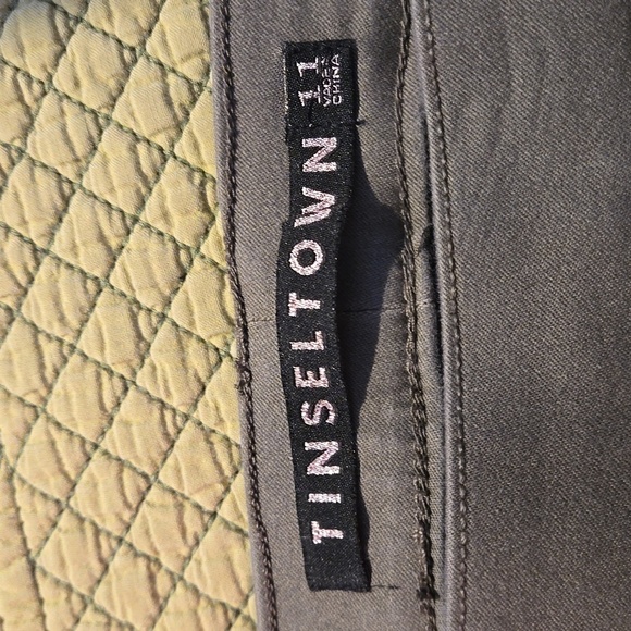 Tinseltown Moto Skinny Jeans Gray Junior’s Size 11 - Picture 10 of 15